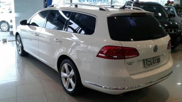 VOLKSWAGEN PASSAT VARIANT 2.0 TSI TIP Branco 2013/2014 - Foto 3
