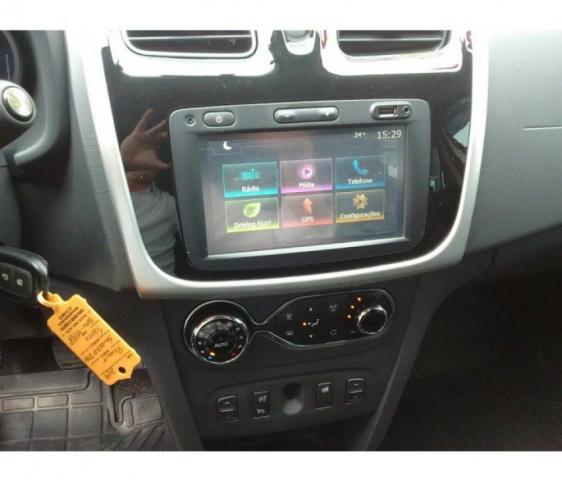 RENAULT SANDERO DYNAMIQUE NOVA GERAÇÃO 1.6 8V HIPOWER FLEX Prata 2016/2017 - Foto 15