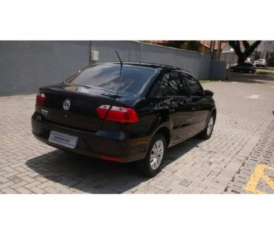 VOLKSWAGEN VOYAGE TRENDLINE G6 1.0 12V FLEX Preto 2017/2017 - Foto 4