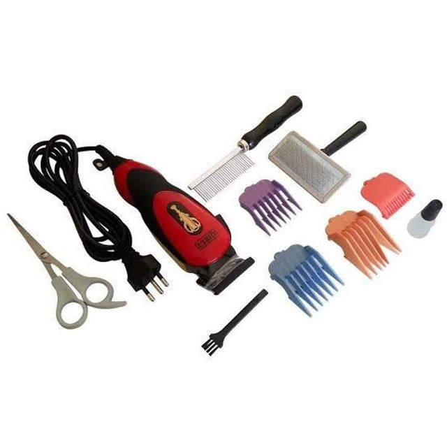 Maquina De Tosa Cães E Gatos Qirui 220v