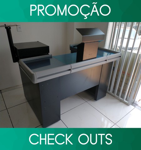 Check Outs Novos | Instalação de Armazenagem Completa