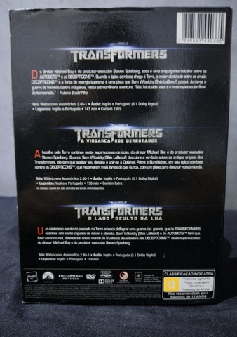 box 3 filmes Tranformers - Foto 2