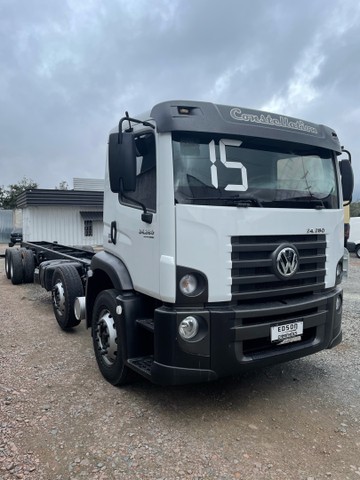 VW 24-280 8X2 BITRUCK TRUCK CHASSI CARROCERIA 2015