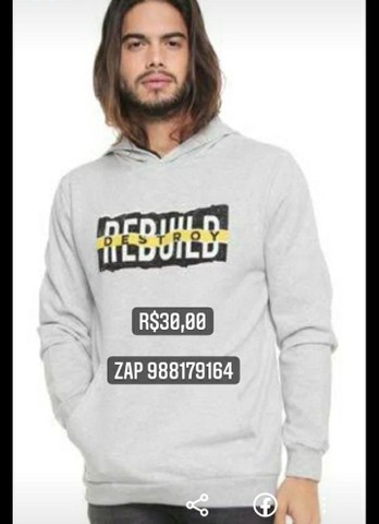 moletom com capuzs under 30