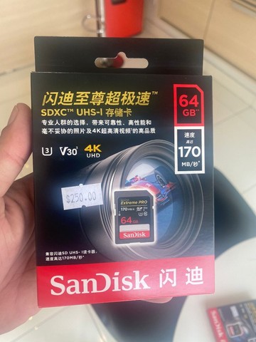 Cartão de Memória SanDisk Extreme Pro SD 64gb SanDisk   - Foto 2