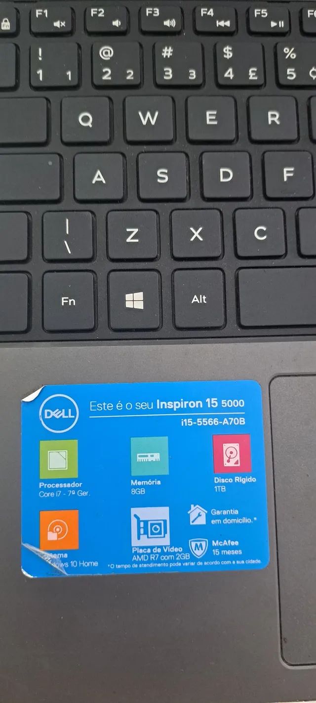 Notbook Dell em excelente estado - Foto 2