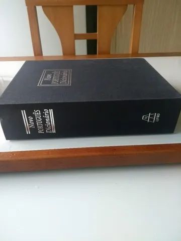 LIVRO COFRE AÇO BOOK SAFE. DICIONÁRIO PORTUGUÊS.  - Foto 4