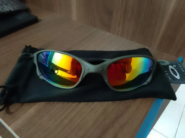 Óculos da Oakley Double X Lente Lilás