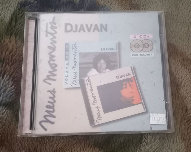 Cd duplo Djavan Meus momentos 