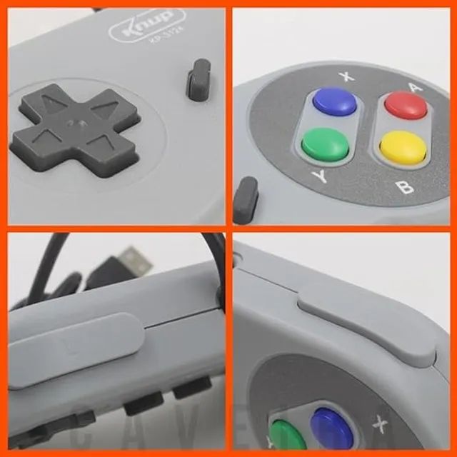 Controle Usb Snes Super Nintendo Para Pc Raspberry Mac Linux - Foto 2