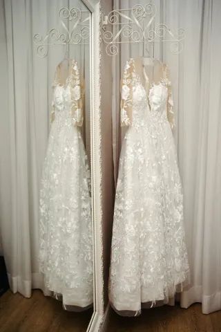 Vestido de noiva de renda - Foto 4