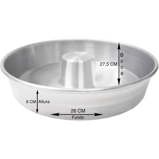 Torta Suiça  5116  Nº.6 - 28,0 X 26,0 X 6,0 (cm) Peça - Foto 3