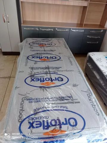 COLCHÃO DE SOLTEIRO ESPUMA SELADA NOVO 