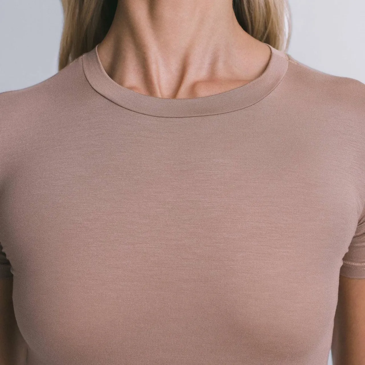 Camiseta Básica Bege insider