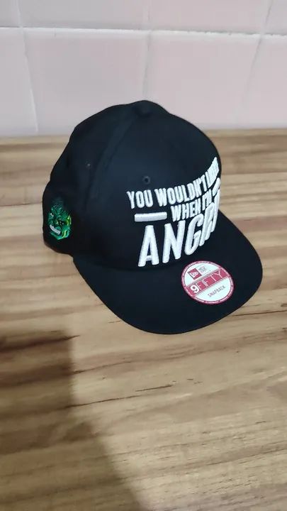 Boné Marvel Incrível Hulk ( Novo )