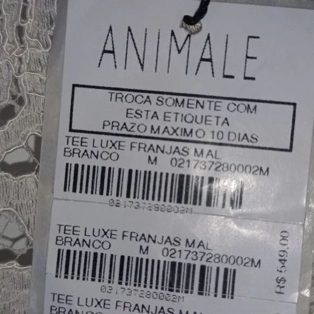 Blusa Marca Animale com etiqueta M - Foto 4