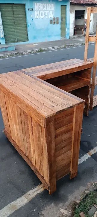 Balcao de Madeira Rústica - Foto 5