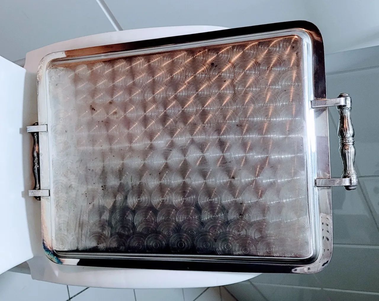 Jogo de chá e café em prata  - Foto 3