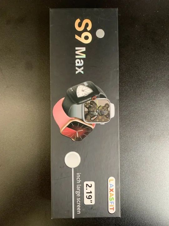 Relógio Inteligente Smartwatch S9 Max 2.19" Tela Grande