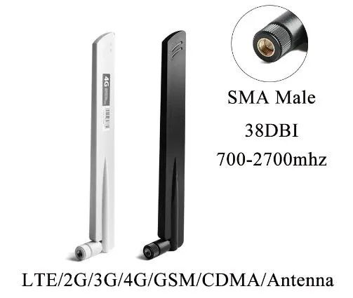 Antena conector macho 4g lte 38dbi 3g 4g roteador modem  Arduino Automação COD-CP713   - Foto 2
