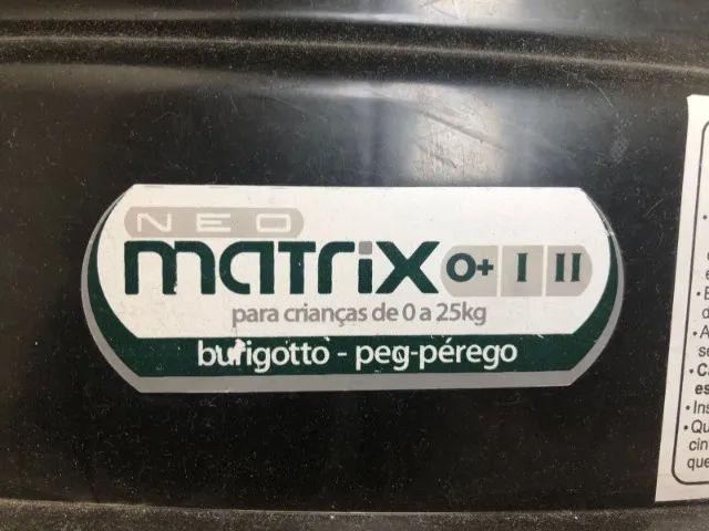 Cadeirinha para carro Burigotto - Peg Perego modelo Neo Matrix
