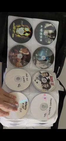 2100 filmes em DVD acondicionados em pastas - Foto 4
