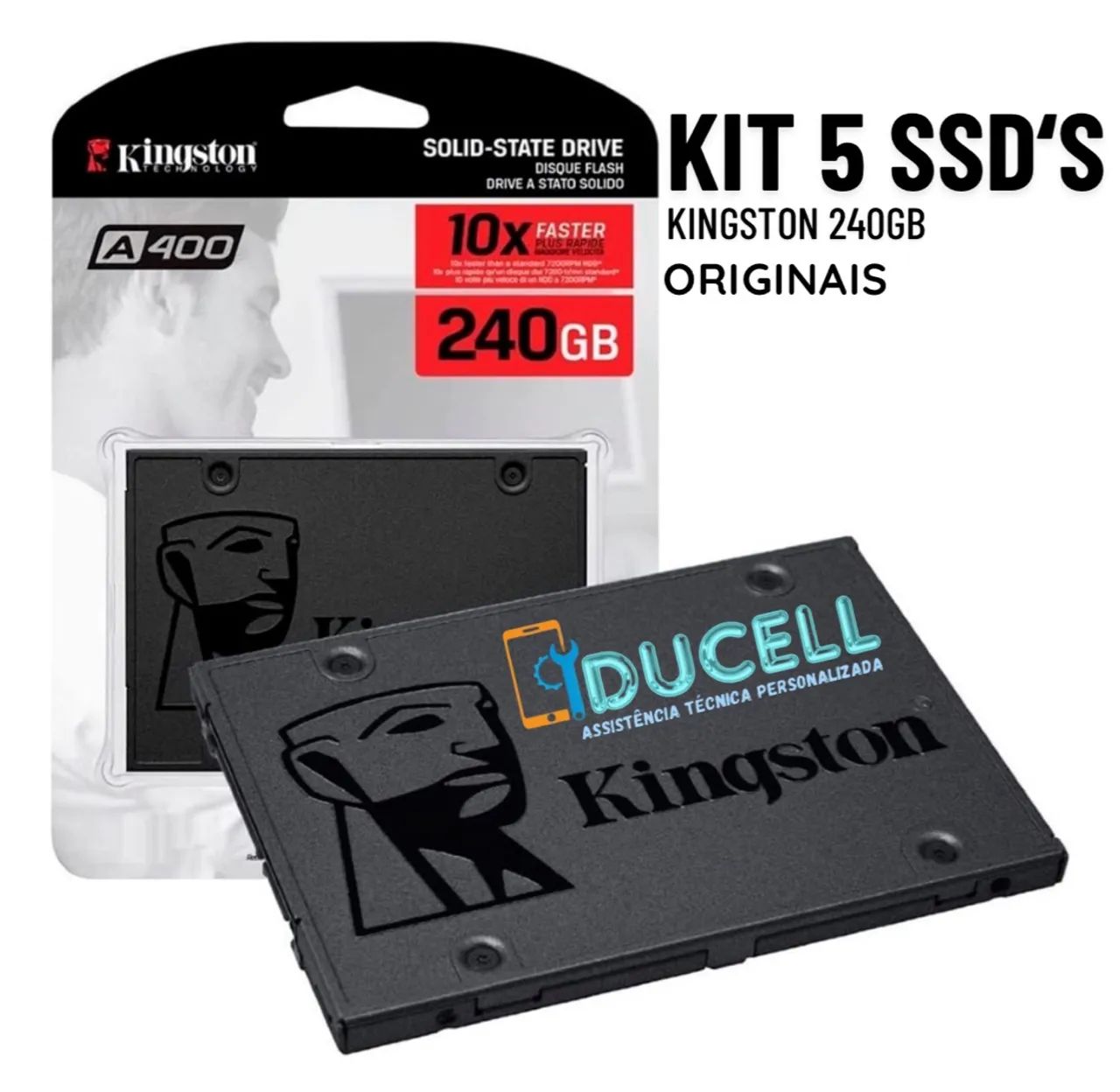 Kit 5 SSD?s Kingston 240GB