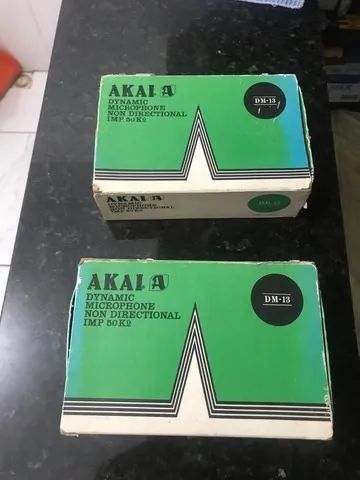 Microfone Akai DM-13 ( vintage ) Original - Foto 5