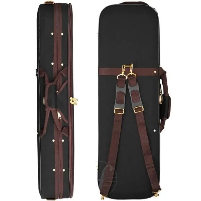 estojo viola de arco termico retangular para tamanho 40 a 42 cm tamanho do corpo - Foto 2
