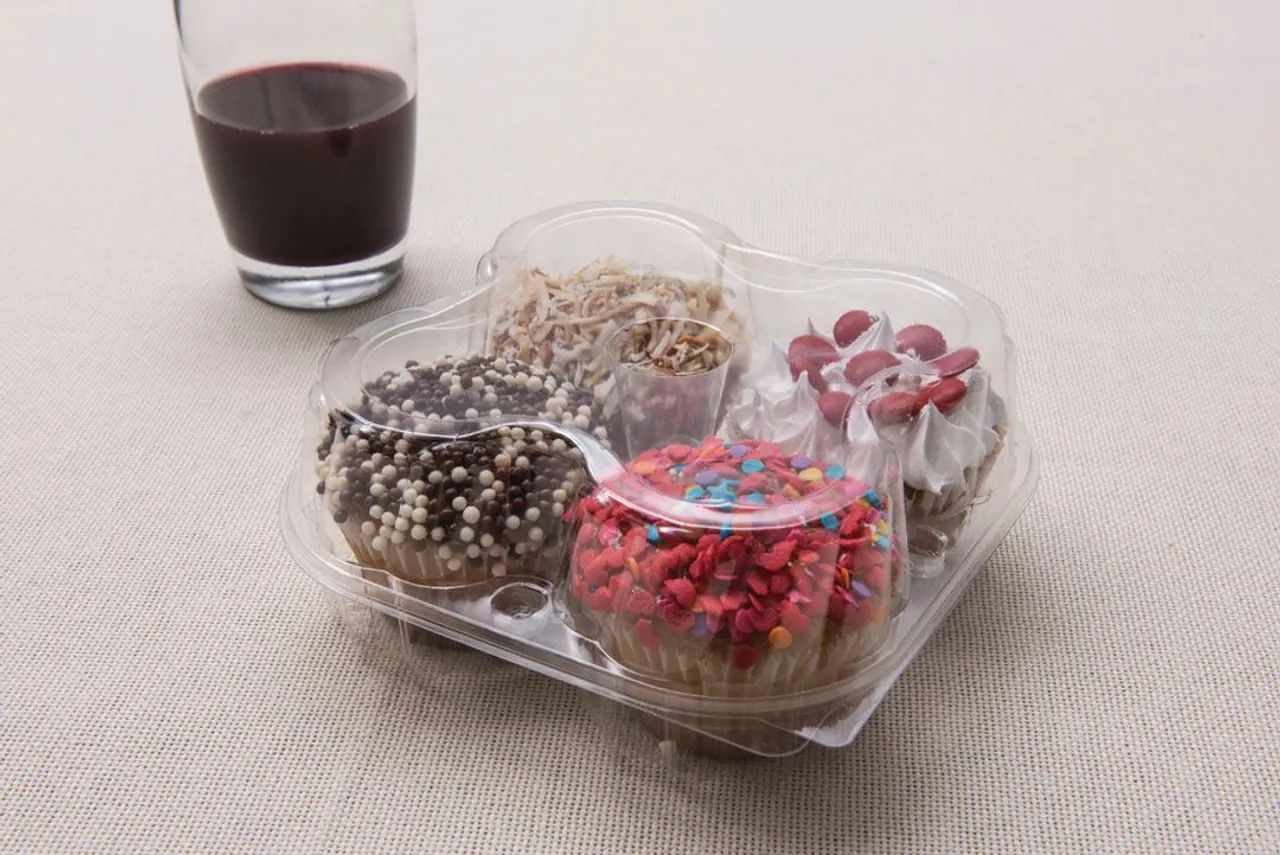 Embalagem Pote para 4 quatro doces G15 Galvanotek