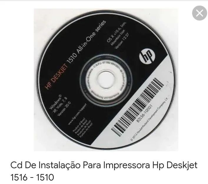 CD de Instalação HP  - Foto 2