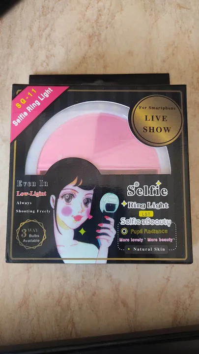 Selfie Ring Light para Fotos e Lives Perfeitas!