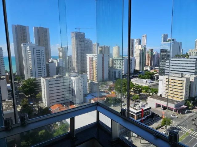Domingos Ferreira, 3 qtos, 2 vagas garagem, vista para o mar, andar alto - Foto 2