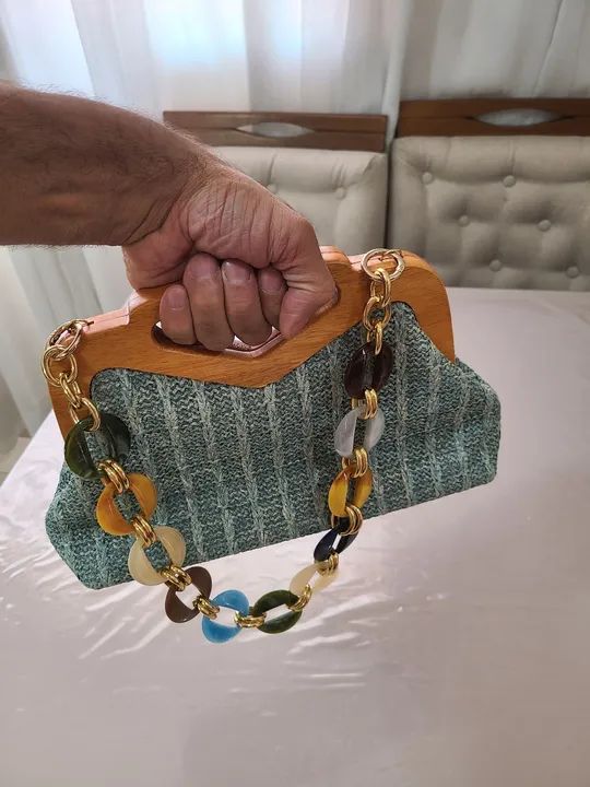 Maravilhosa Bolsa de Mão  - Foto 4