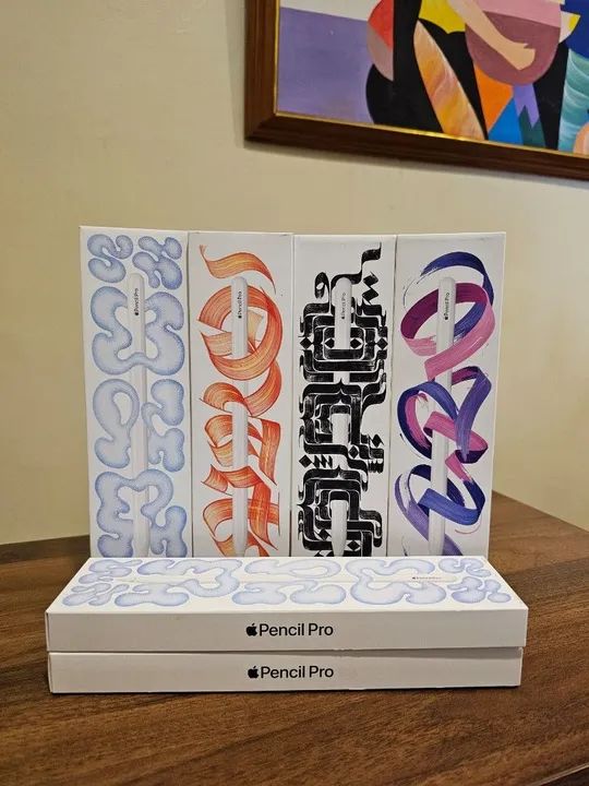 Apple Pencil Pro para iPad Mini (A17 Pro), iPad Air (M2 / M3) e iPad Pro (M4) Lacrada
