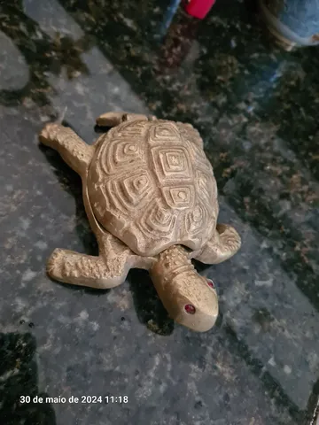 Tartaruga em bronze