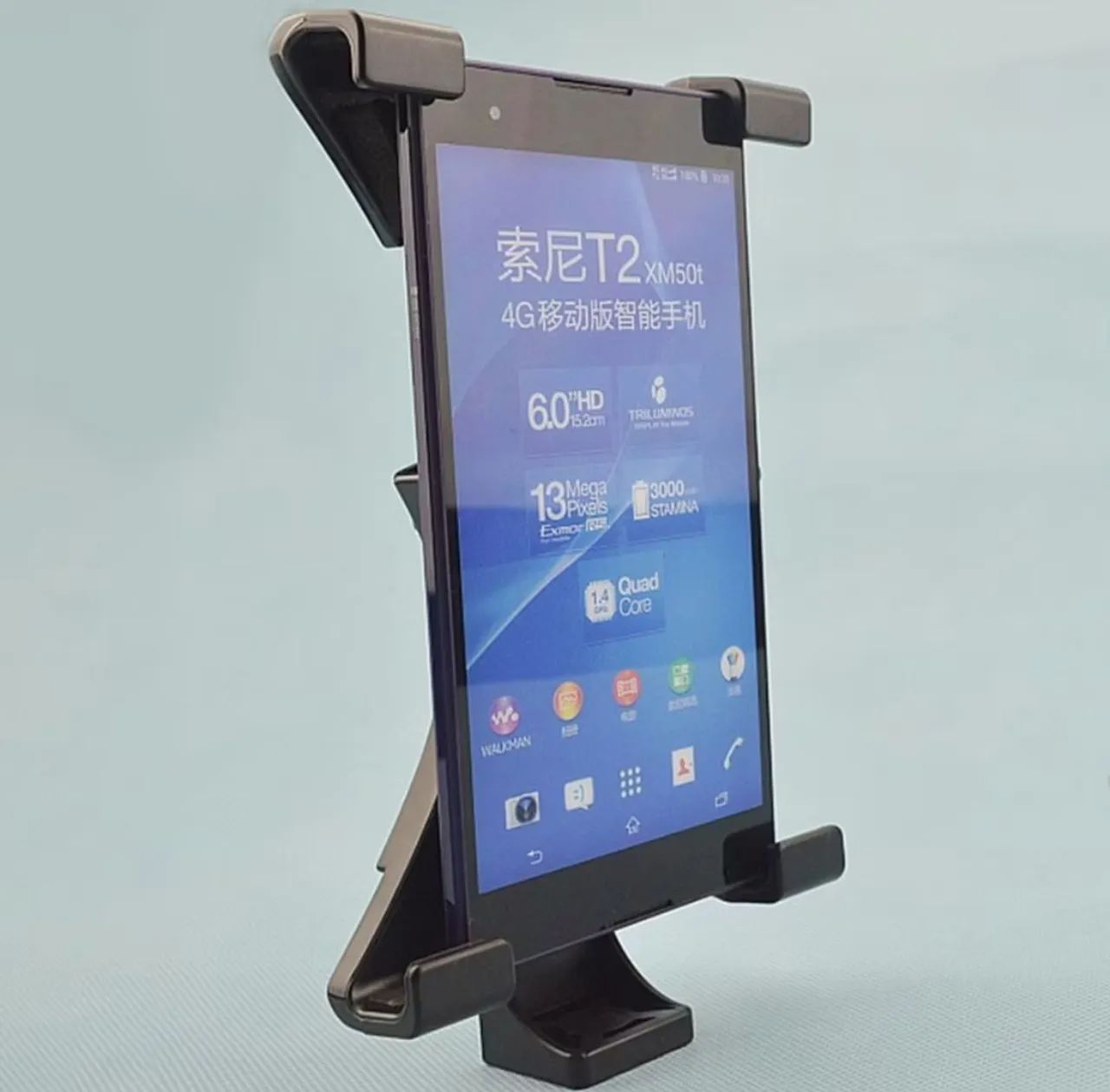 Suporte Adaptador De Celular Tablet para Tripe 2 em 1 com rosca 1/4 Universal - Foto 2