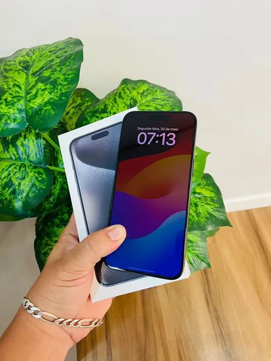 iphone 15 pro maxx semi impecável / avance aqui 