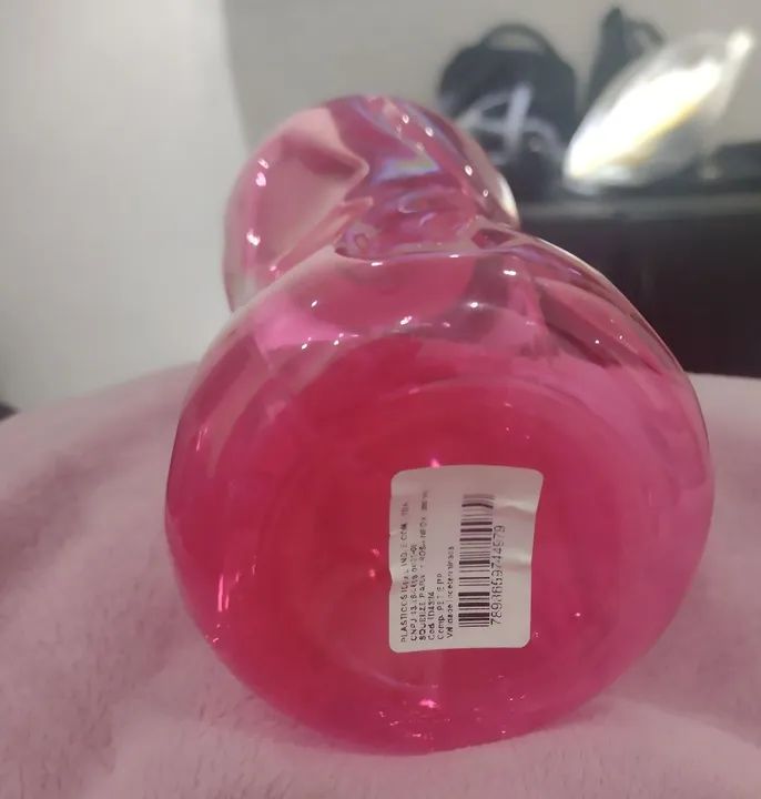 Garrafa de Água Rosa 900 ml - Foto 3
