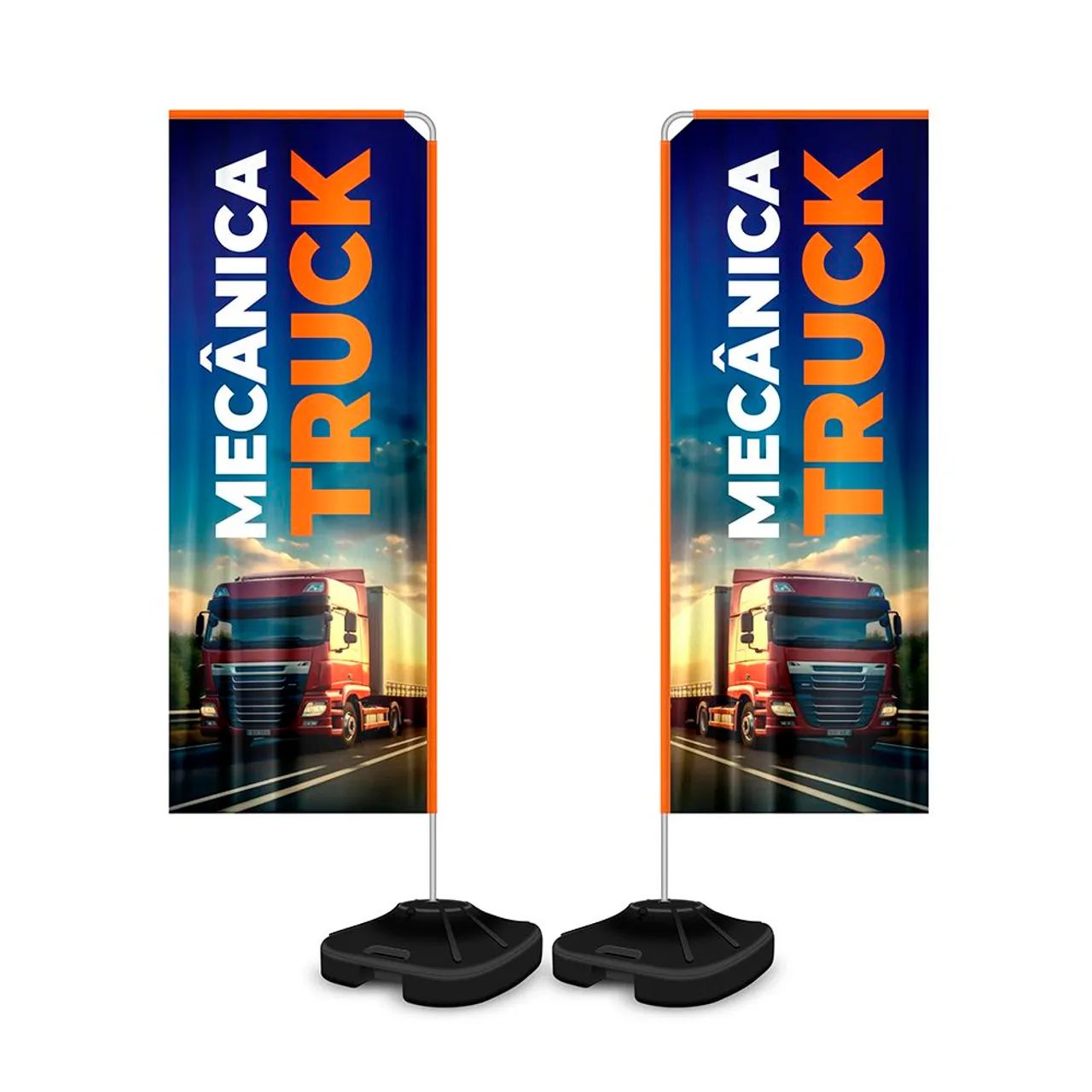 Wind banner retangular  - Foto 5