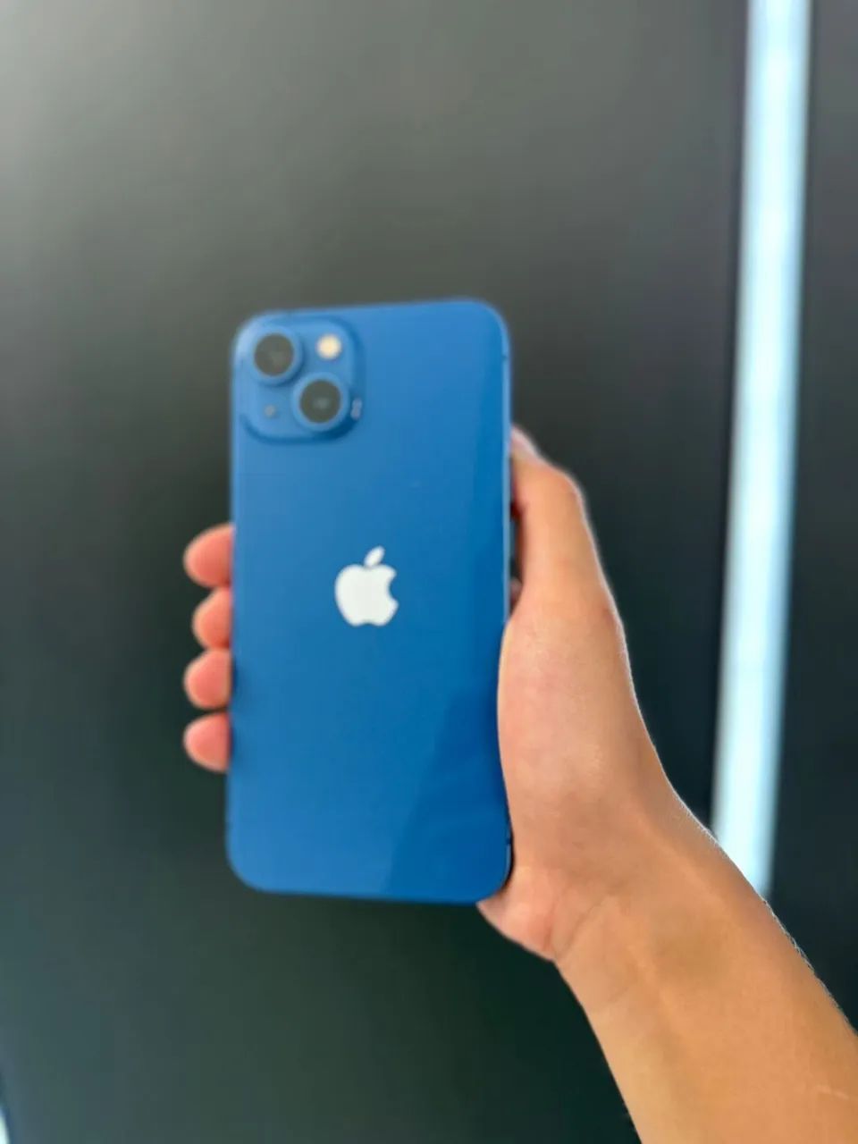 iPhone 13 128GB 78% de bateria Cor Azul, seminovo com garantia