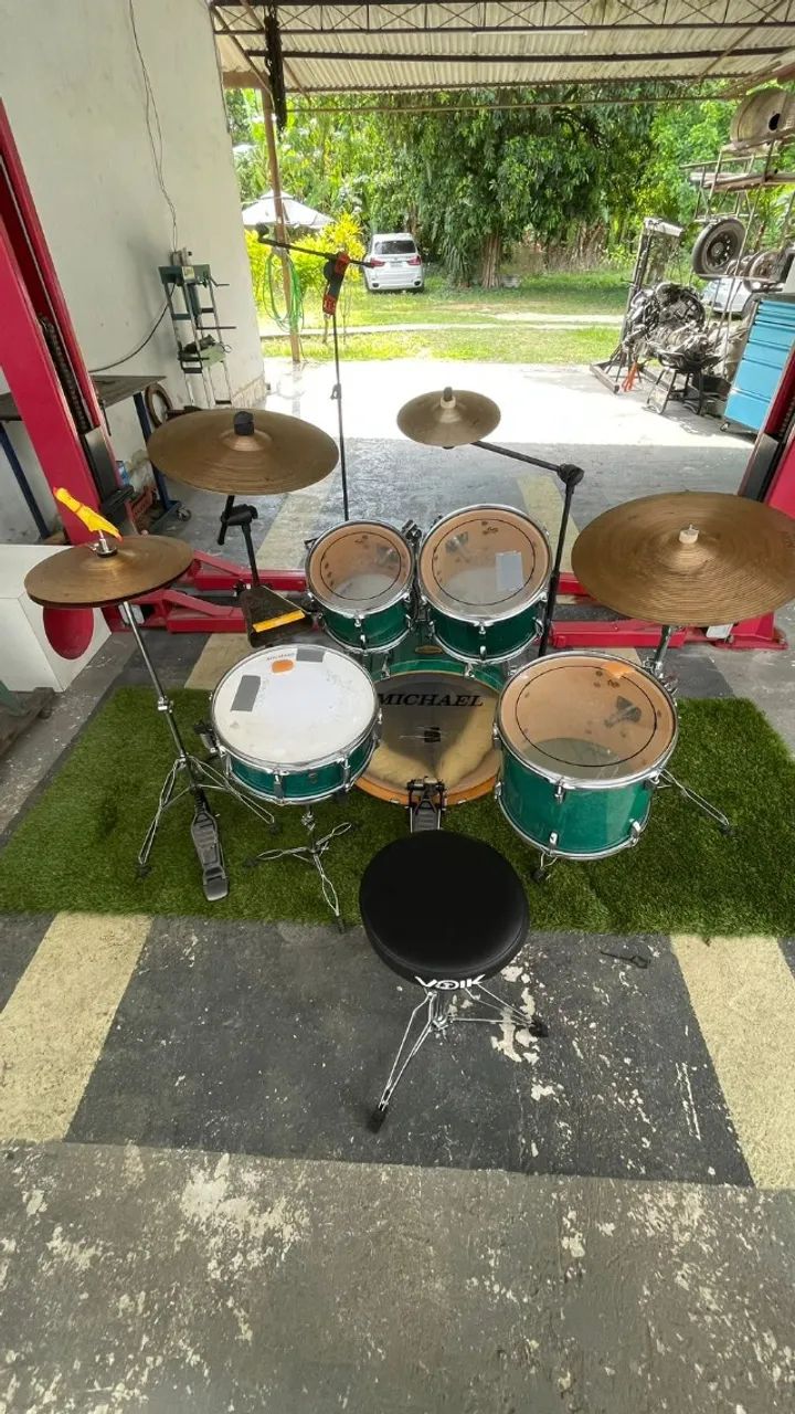 Bateria acústica MICHAEL Classic completa64849877428609122