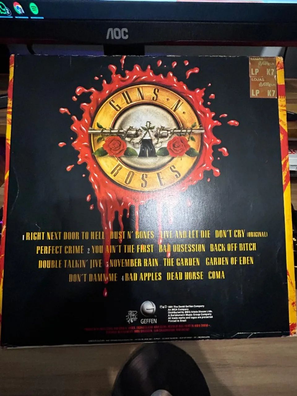 LP Guns N Roses - Use Your Illusion 1 - Duplo - Foto 3