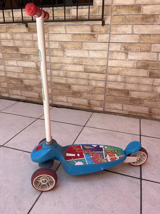 Patinete infantil com rodinhas  - Foto 4