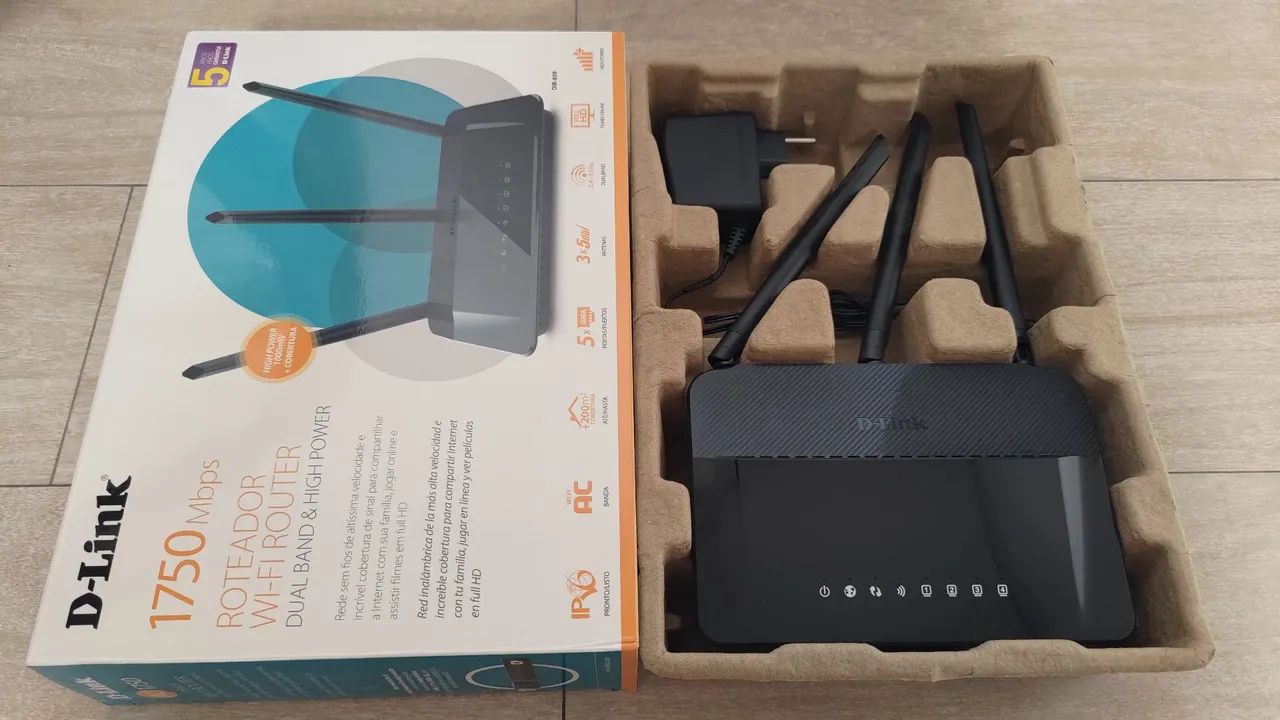 Roteador Wi-Fi D-Link DIR-859 1750 Mbps Dual Band - Foto 2