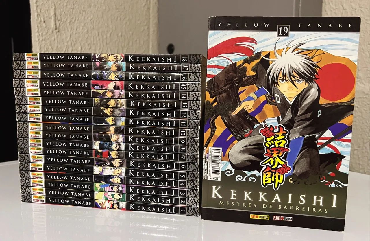 Kekkaishi mestres de barreira, mangá completo 1 ao 19 panini, Yellow Tanabe. - Foto 2