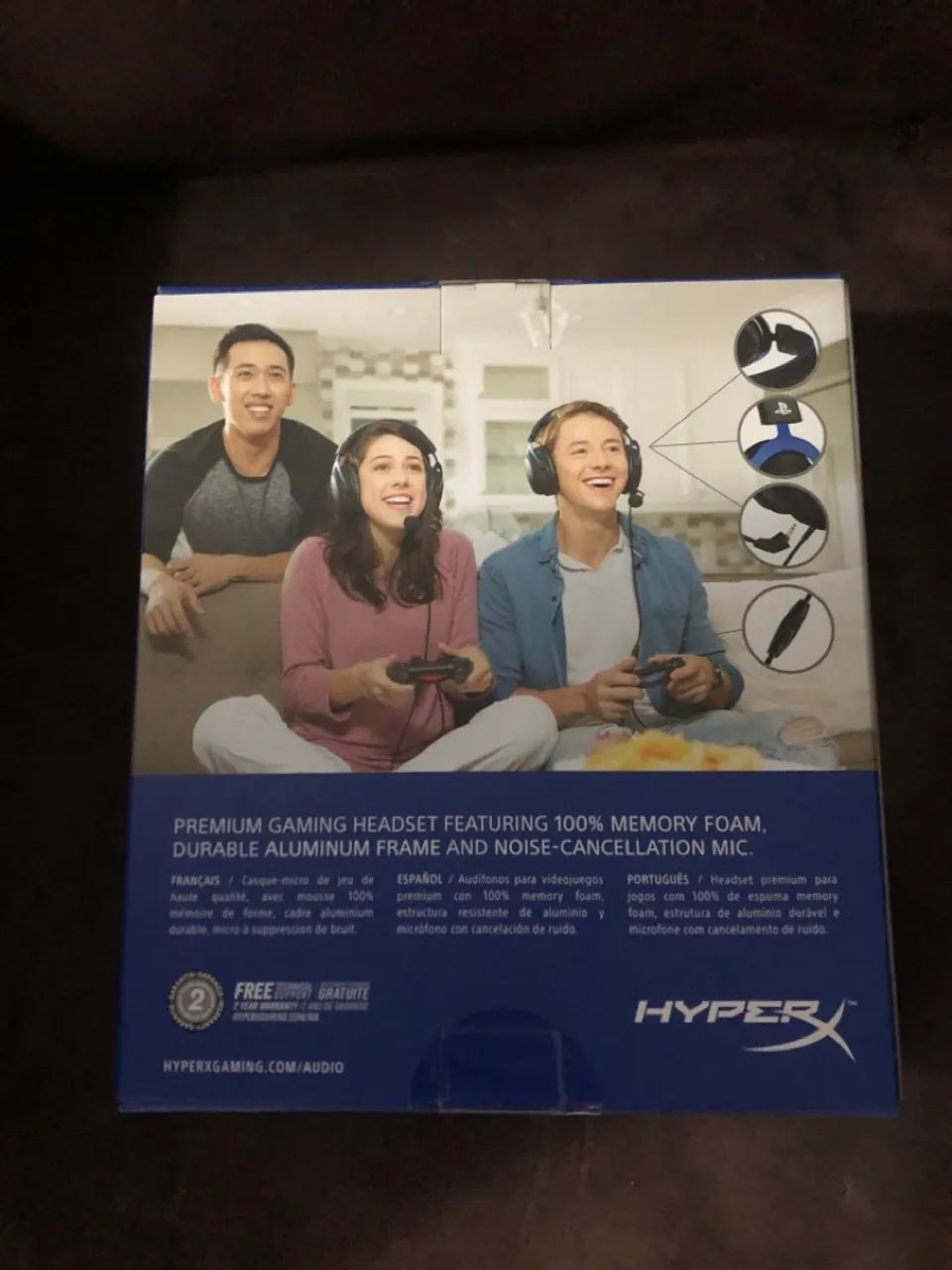 HyperX Cloud - Headset para PS4 e PS5 - Foto 3