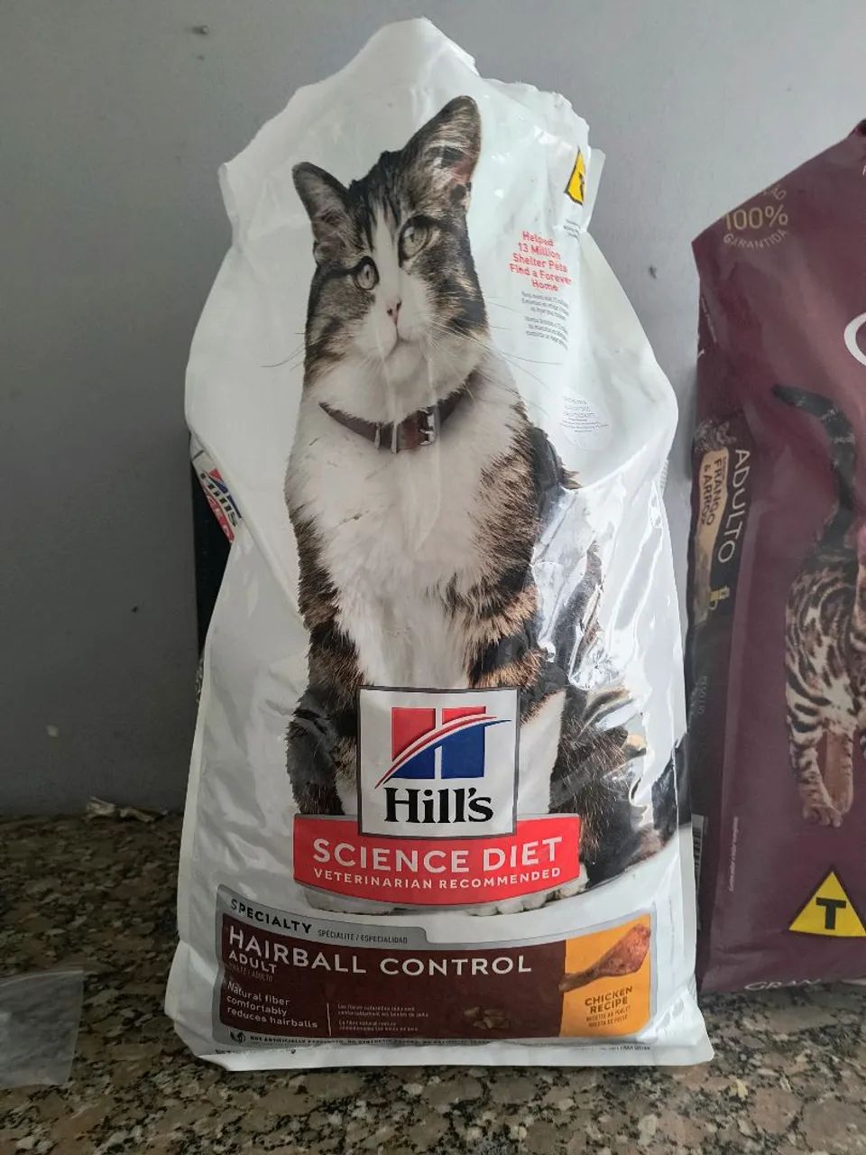 Ração para Gatos Adultos Gran Plus e Hill's Science Diet 7kl e  Gran plus 10,5 kl. - Foto 3