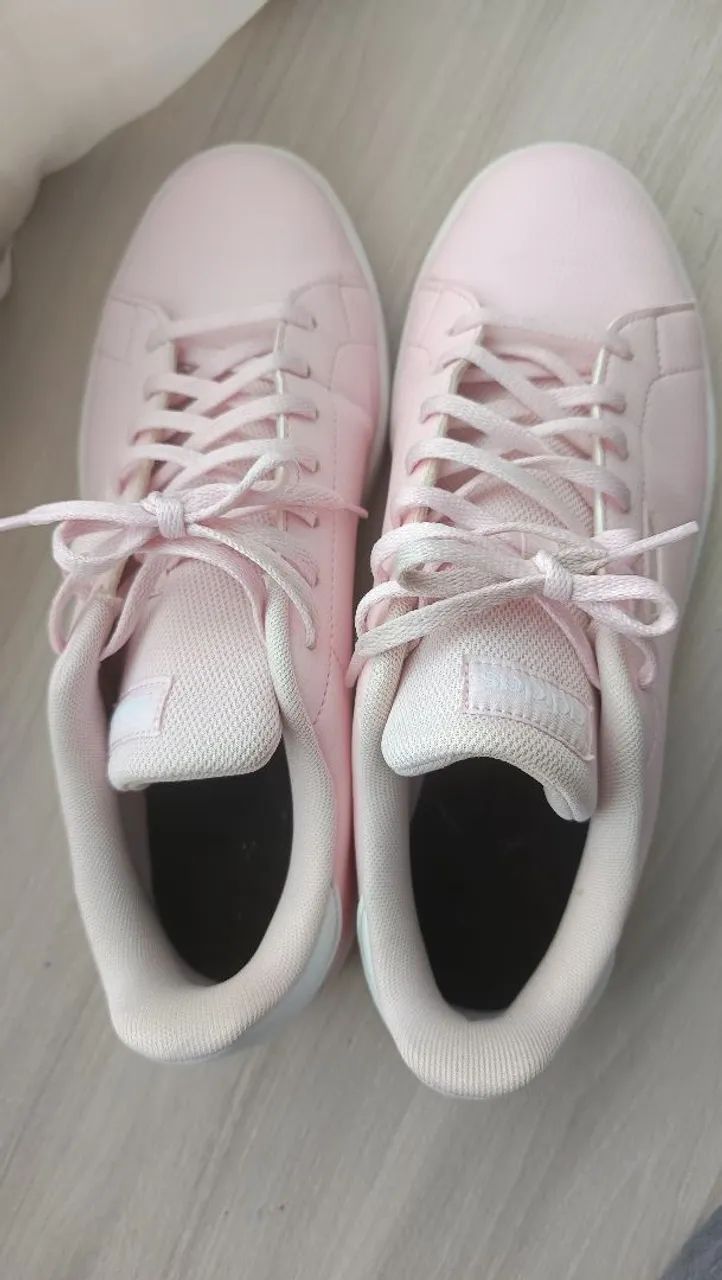 Vendo tênis Adidas Rosa - tam 40 - Foto 3