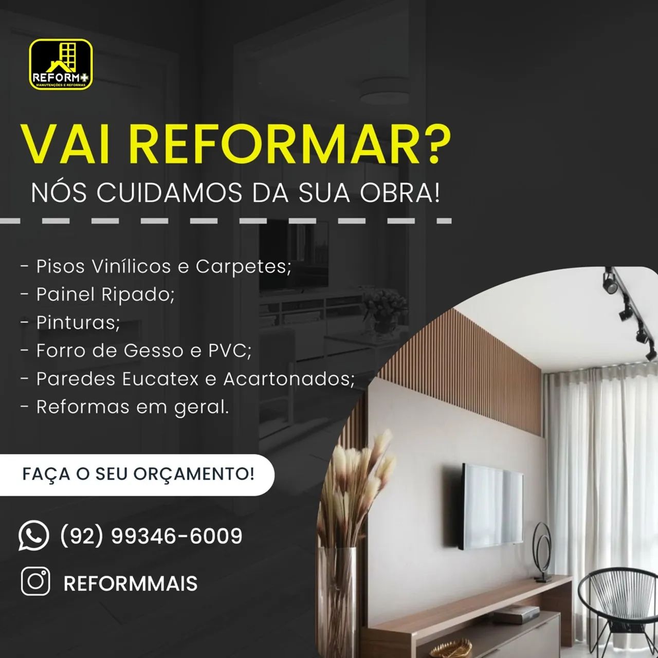 Reformas e obras em geral